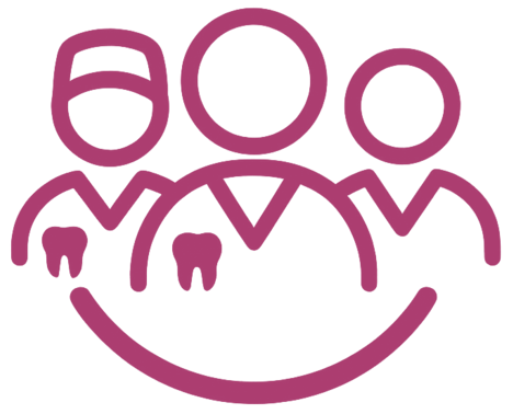 equipo dentistas sonrisa icono